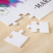 Marrakesch Marokko Skyline Puzzle (Seite)