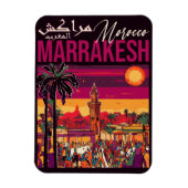Marrakesch Marokko Souvenir Tourismus Reisegewerbe Magnet (Vertikal)