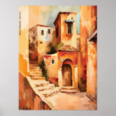 Marrakesch, Marokko Stil der alten Medina Expressi Poster (Vorne)