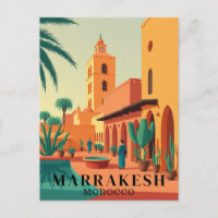 Marrakesch Marokko Vintage Travel