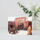 Marrakesch-Medina Postkarte (Stehend Vorderseite)