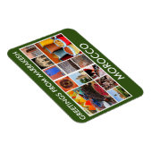 Marrakesch-Morocco-Grüße Magnet (Rechte Seite)