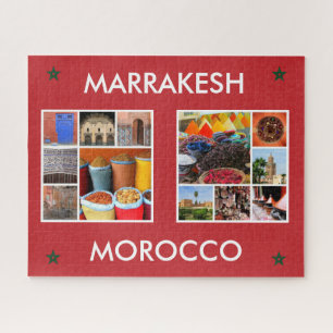 Marrakesch-Morokokoszenen Puzzle