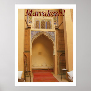 Marrakesch-Plakat Poster