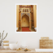 Marrakesch-Plakat Poster (Küche)