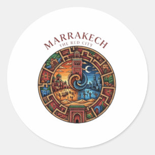 MARRAKesch Runder Aufkleber