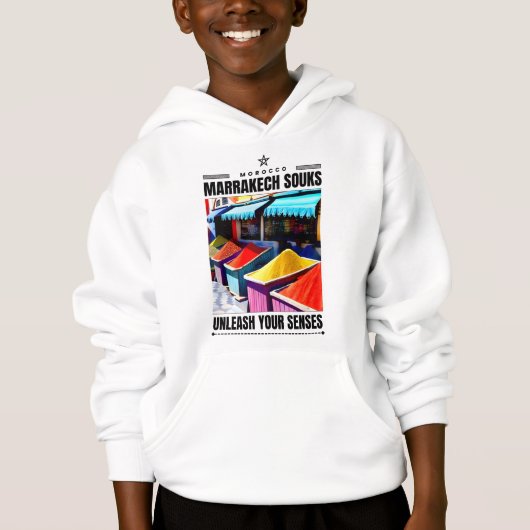 Marrakesch Souks Hoodie (Vorderseite)
