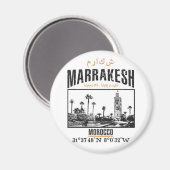 Marrakesh Magnet (Vorderseite/Rückseite)