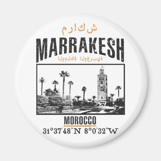 Marrakesh Magnet (Vorne)