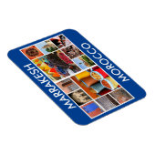 marrakesh morocco scenes magnet (Rechte Seite)