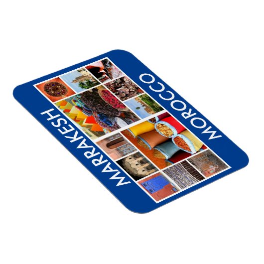 marrakesh morocco scenes magnet (Rechte Seite)