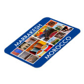 marrakesh morocco scenes magnet (Linke Seite)