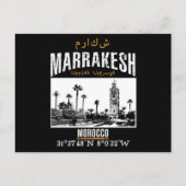 Marrakesh Postkarte (Vorderseite)