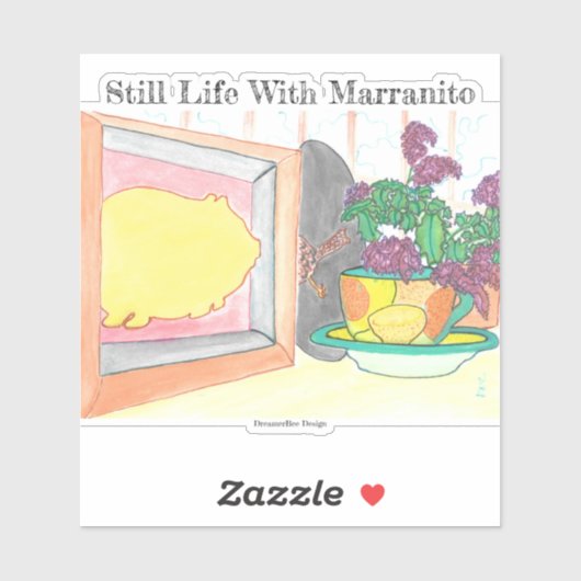 Marranito Sticker (Blatt)