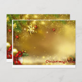 Marri Christmas Postkarte (Vorne/Hinten)