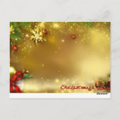 Marri Christmas Postkarte (Rückseite)