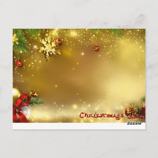 Marri Christmas Postkarte (Rückseite)