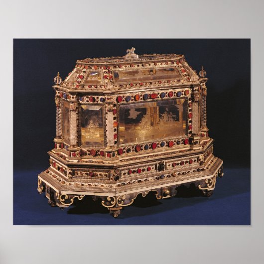 Marriage coffer, 1753 poster (Vorne)