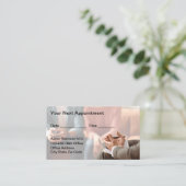 Marriage Counselor Appointment Business Cards New Terminkarte (Stehend Vorderseite)