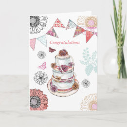 Marriage greeting card karte