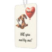 Marriage Proposal Autolufterfrischer (Links)