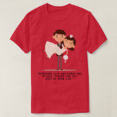 MarriageBride Squad Tees Wedding Gift Engaged Wedd (Design vorne)