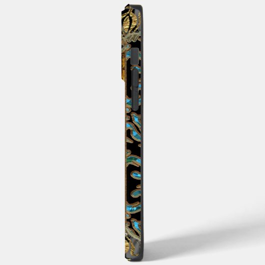 Marrie Chatignon Viktorianisch XIV Monogram Case-Mate iPhone Hülle (Rückseite / Links)