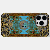 Marrie Chatignon Viktorianisch XIV Monogram Case-Mate iPhone Hülle (Rückseite (Horizontal))