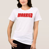 Married Tri-Blend Shirt (Vorderseite)