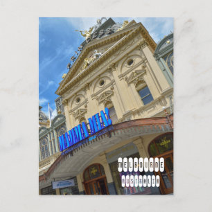 Marriner Theaters in Melbourne Postkarte