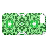 Marrokanischer Blumenstrauß, Smaragd und Limetteng Case-Mate iPhone Hülle (Rückseite (Horizontal))