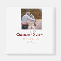 Marron Bogen jubelt zu 40-jähriger Hochzeit