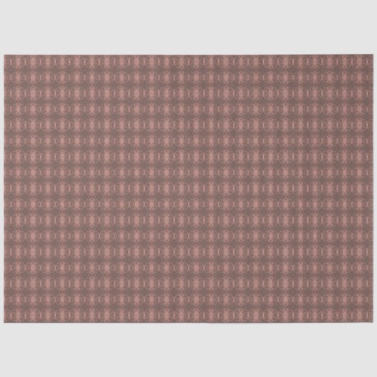 Marron-Geometrie Seidenpapier (Vorderseite)