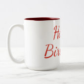 Marron Geschenk Zweifarbige Tasse (Links)