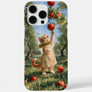 Marron Herbst-Apfelbaum-Kätzchen-Handyhülle iPhone 16 Pro Max Hülle