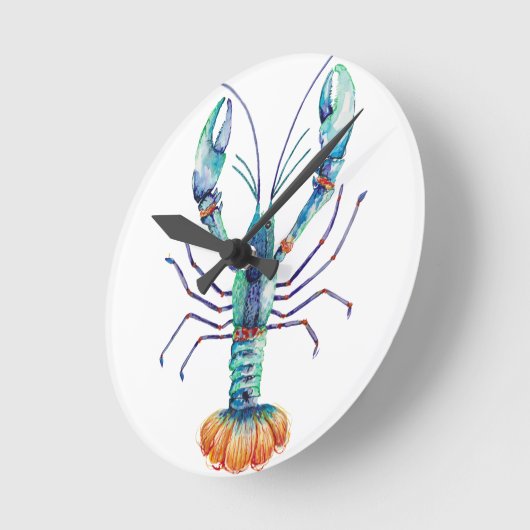 Marron Runde Wanduhr (Winkel)