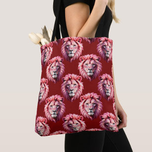 Marroter Löwenkopf-Design Tasche
