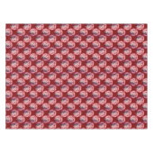 Marroter Löwenkopf-Design  Tischdecke (Vorderseite (Horizontal))