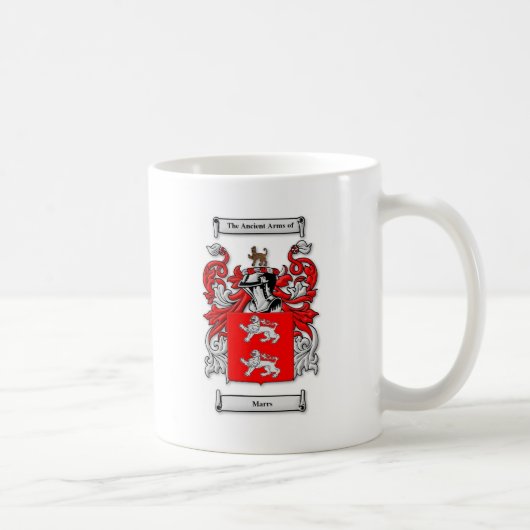 Marrs Wappen Kaffeetasse (Rechts)