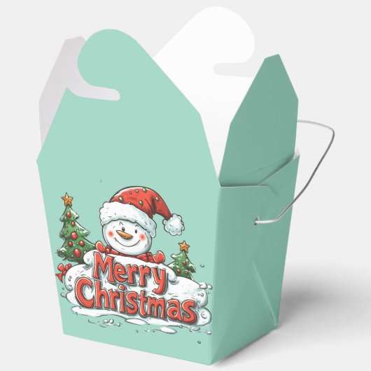 Marry Christmas  Geschenkschachtel (Offen)