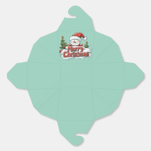 Marry Christmas Geschenkschachtel (Ungeklappt)