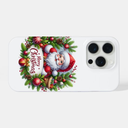 Marry Christmas iPhone 15 Pro Case iPhone Hülle (Rückseite (Horizontal))