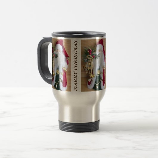MARRY CHRISTMAS REVEL MUGS REISEBECHER (Vorderseite Links)