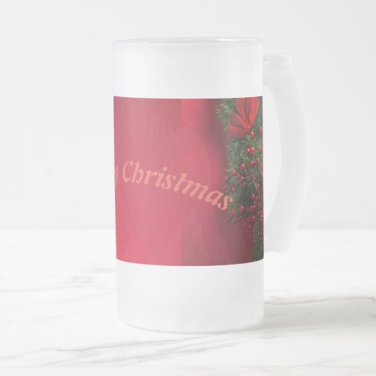 MARRY CHRISTMAS TASSE (VorderseiteRechts)