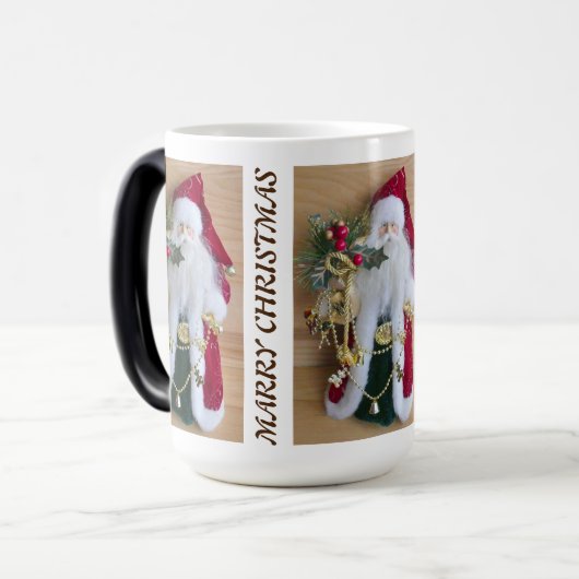 MARRY CHRISTMAS WHITE TASSE (Vorderseite Links)