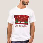 Marry Chritsmas Couple Tshirt (Vorderseite)