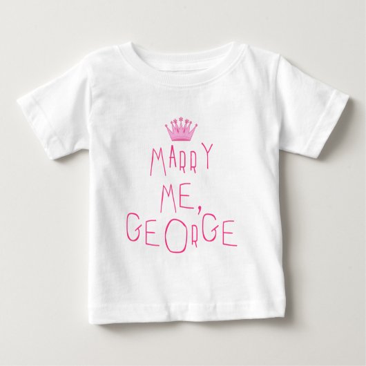 Marry Me Baby T-shirt (Vorderseite)