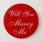 Marry Me Button (Vorderseite)
