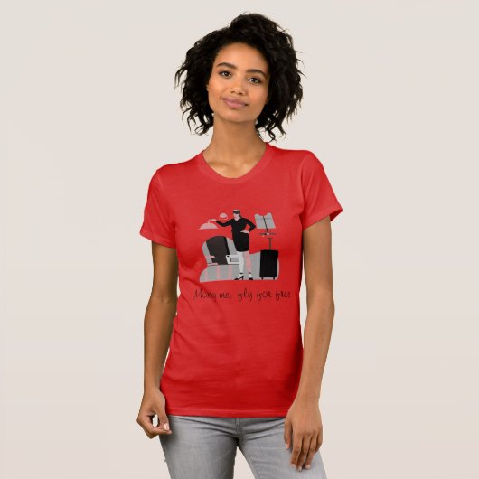 MARRY ME, FLIEGE ZUM FREIEN T - Shirt (Vorne ganz)