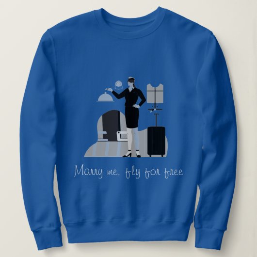 MARRY ME, FLIEGE ZUM FREIEN T - Shirt (Design vorne)